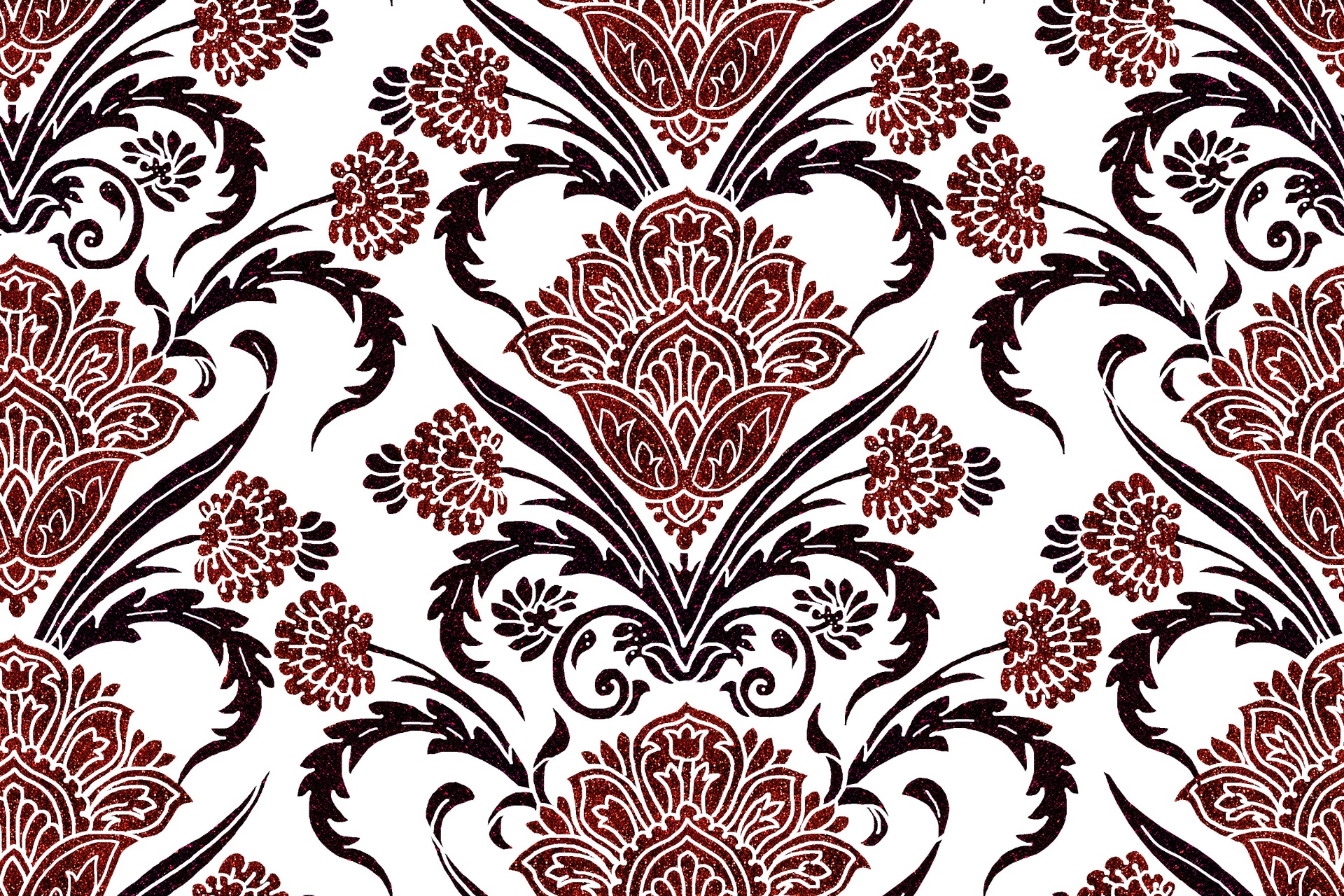 floral pattern design free photo