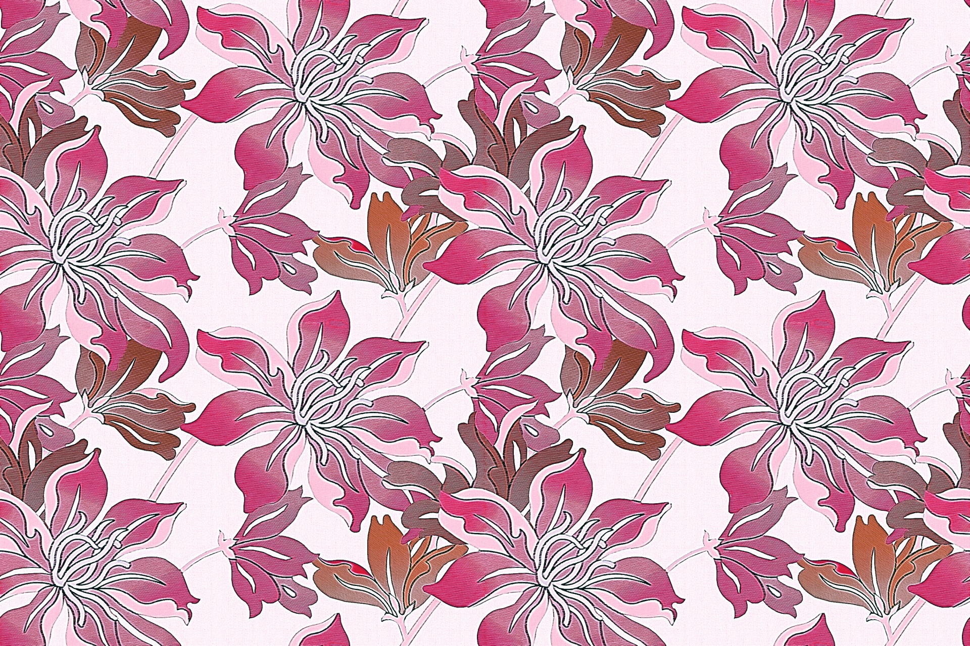 floral pattern design free photo