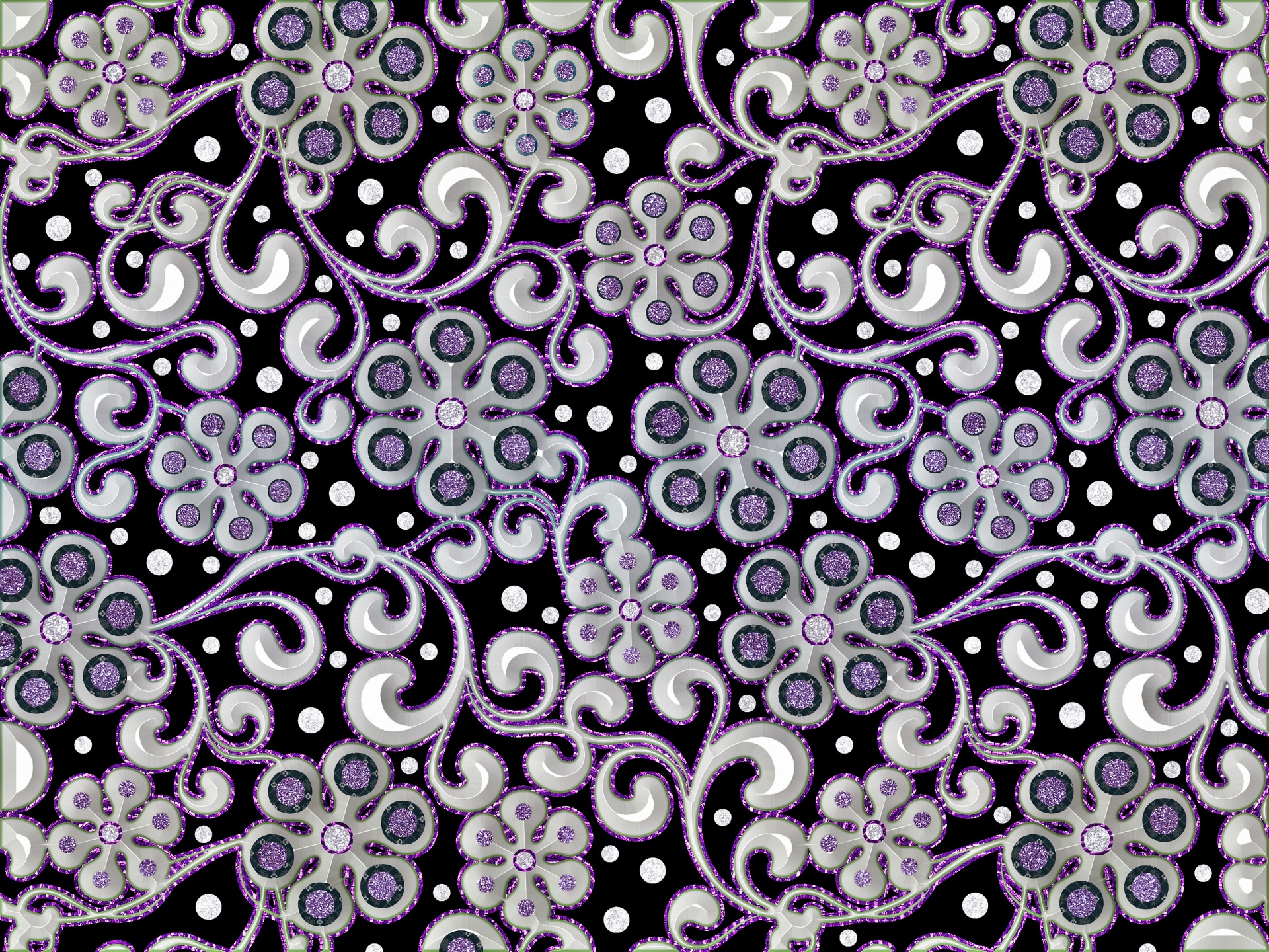 floral pattern design free photo