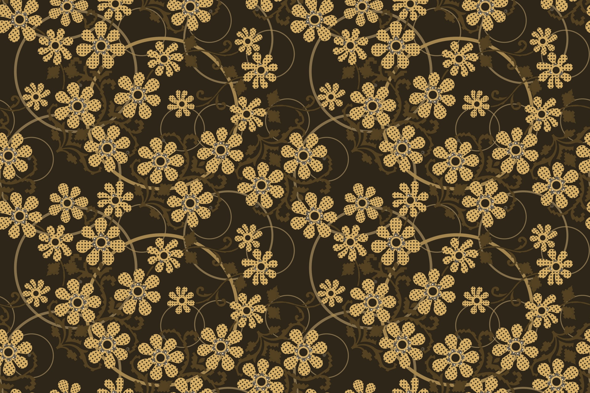 floral pattern design free photo