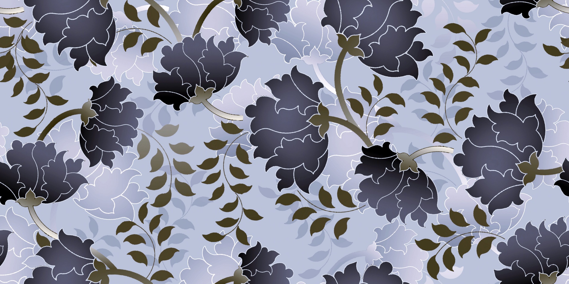 floral pattern design free photo