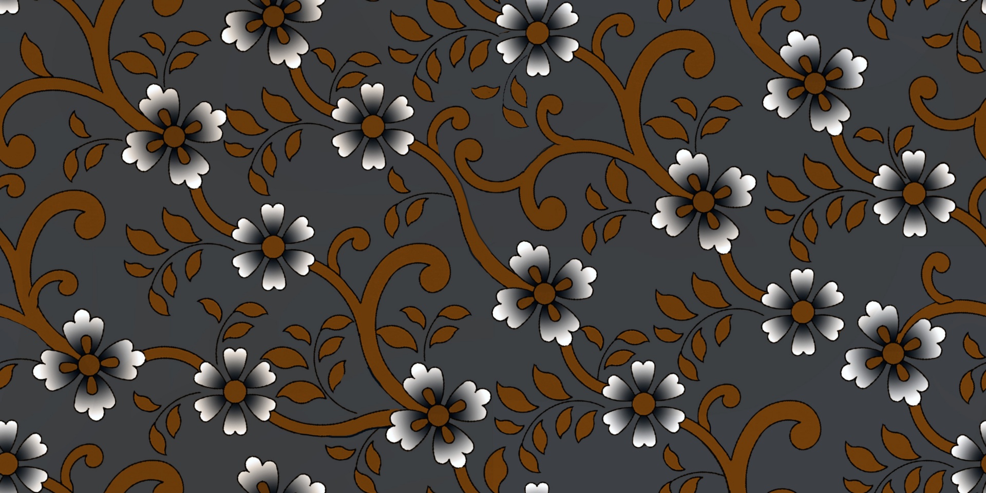 floral pattern design free photo