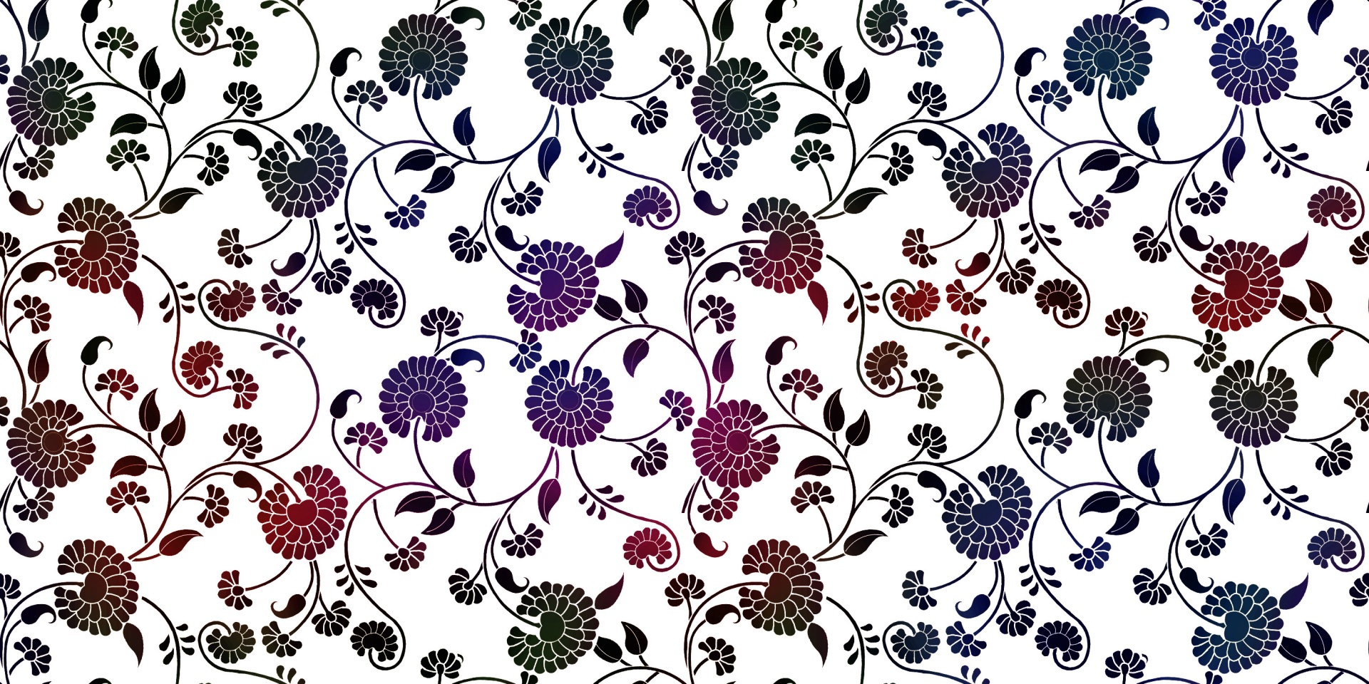 floral pattern design free photo