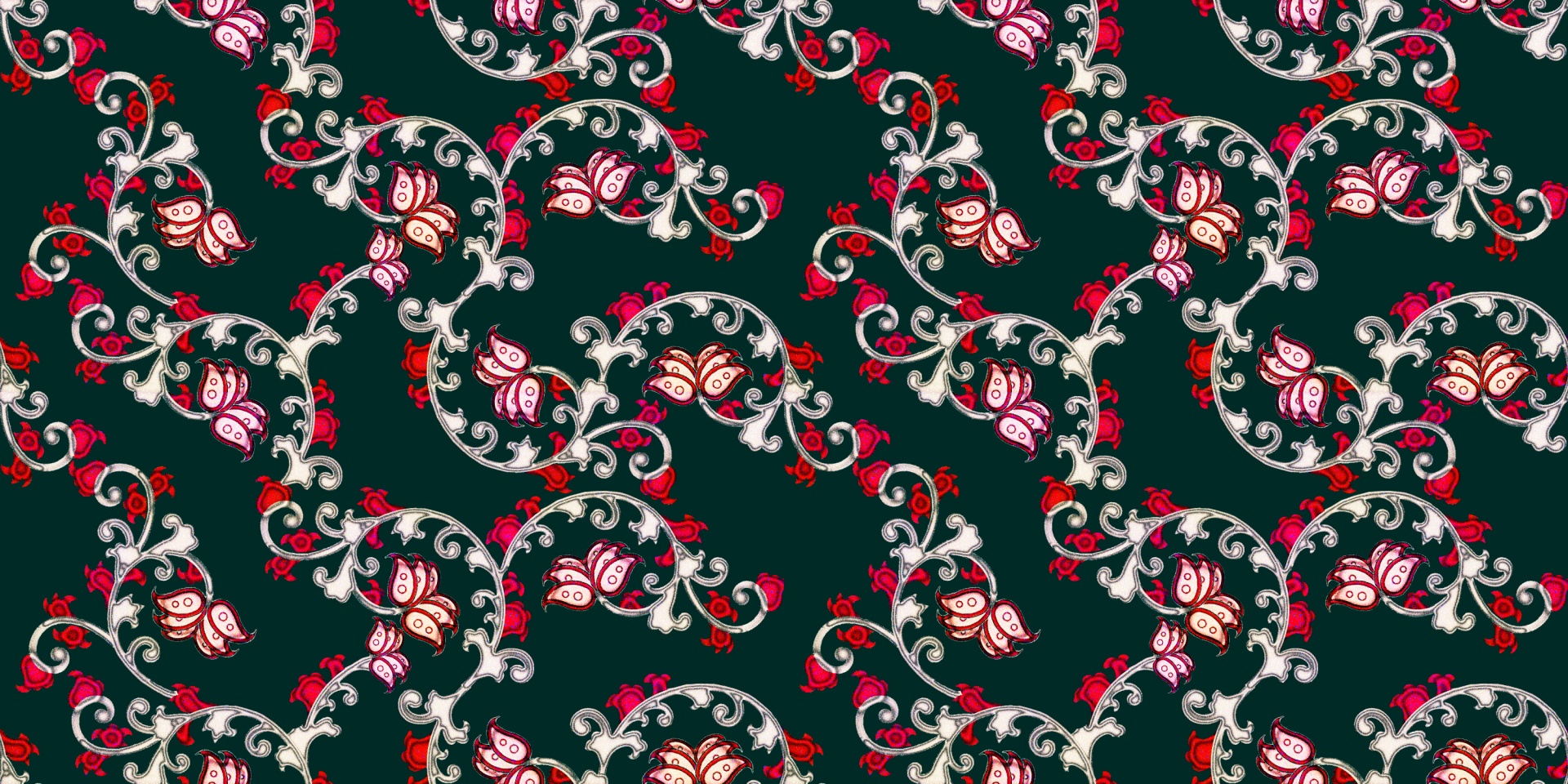 floral pattern design free photo