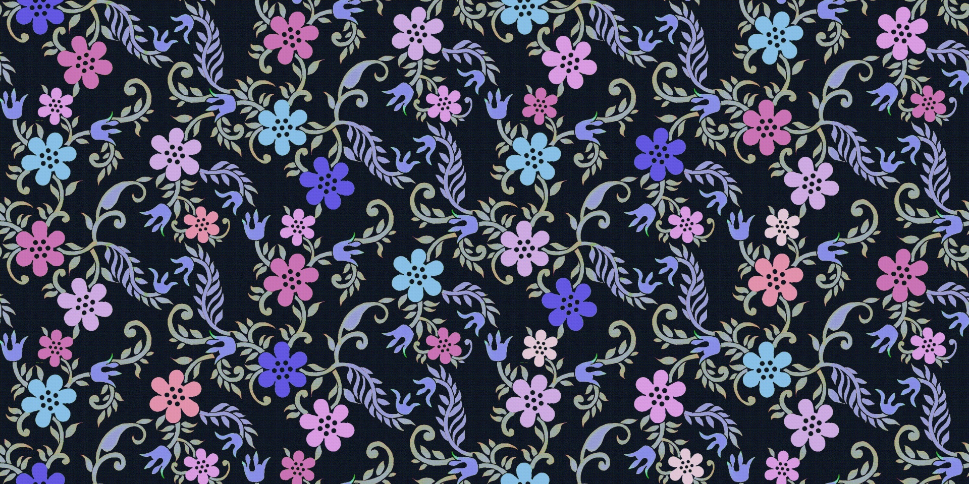 floral pattern design free photo