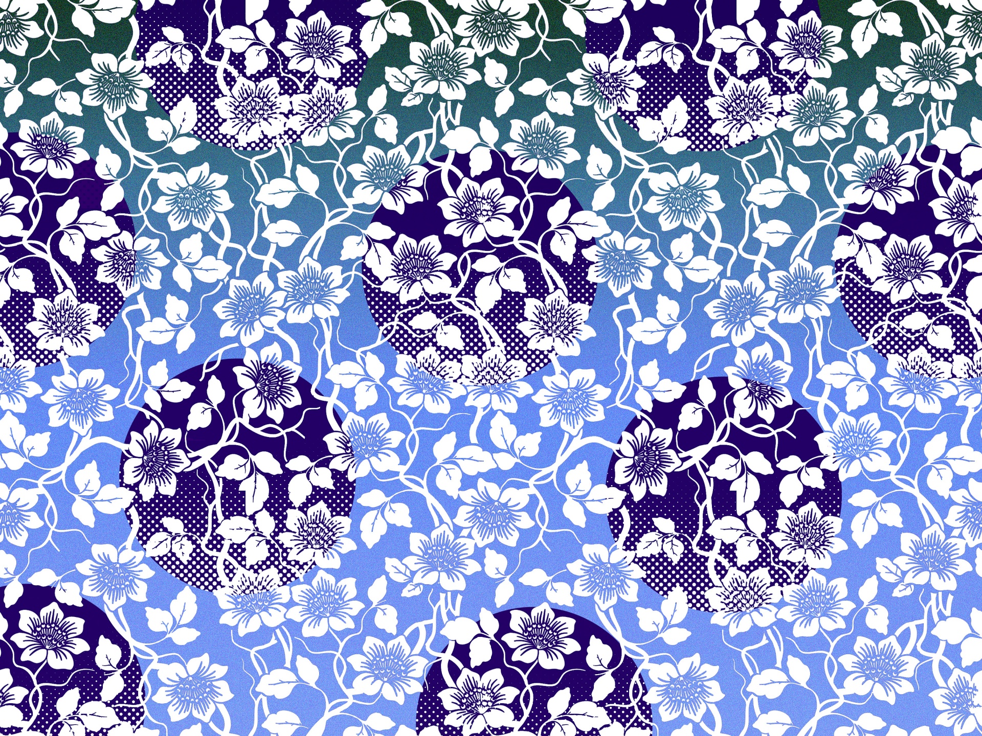 floral pattern design free photo