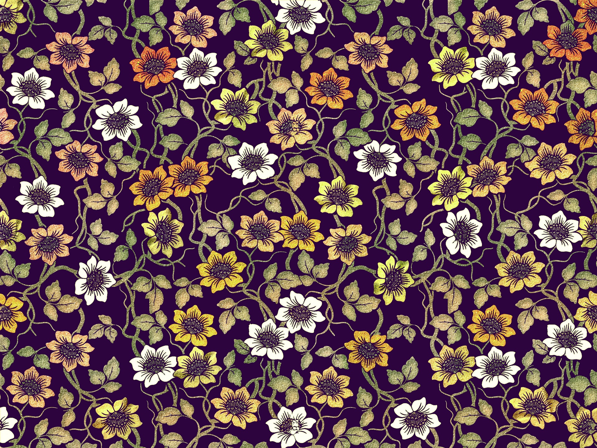 floral pattern design free photo