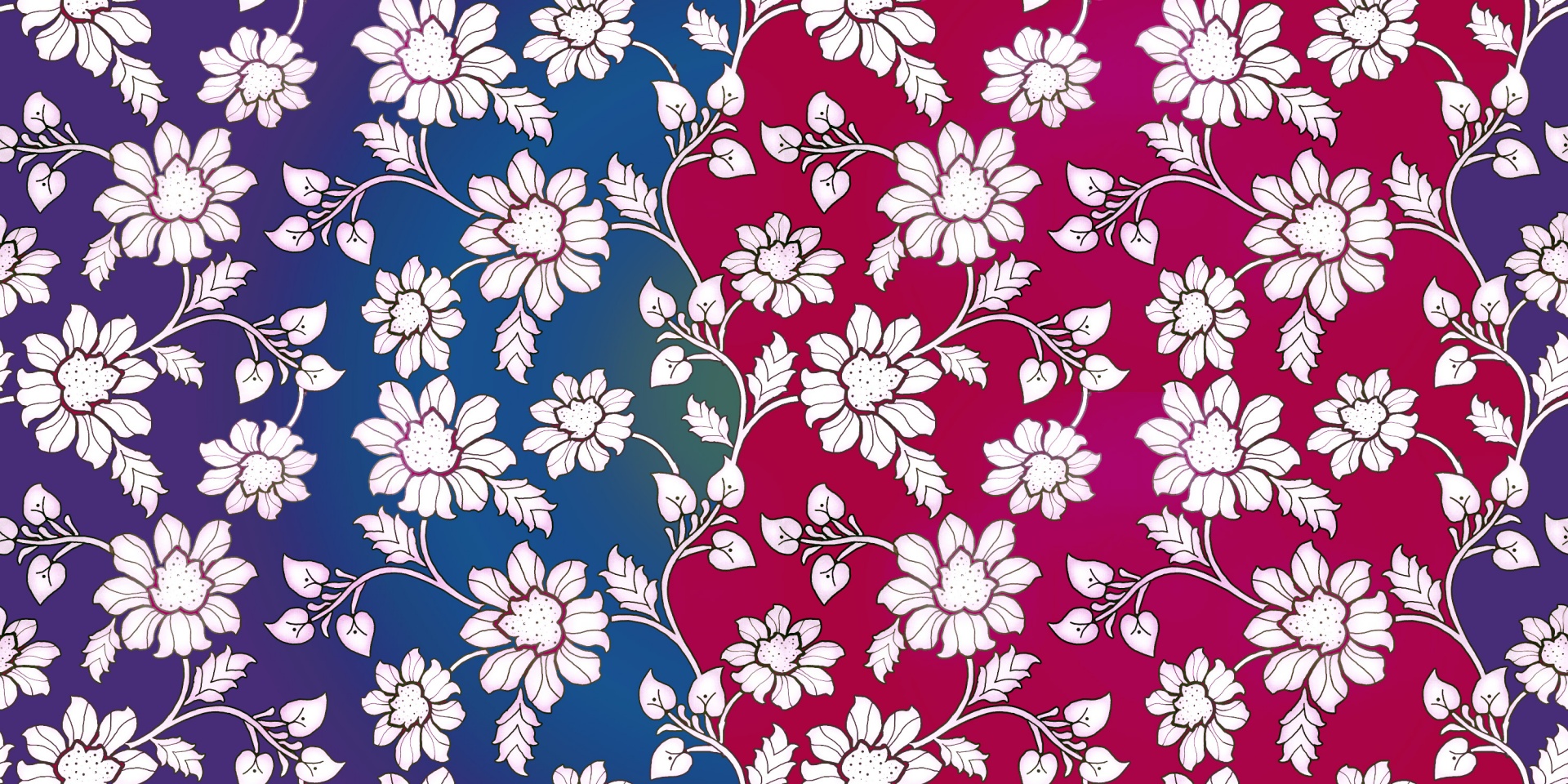 floral pattern design free photo