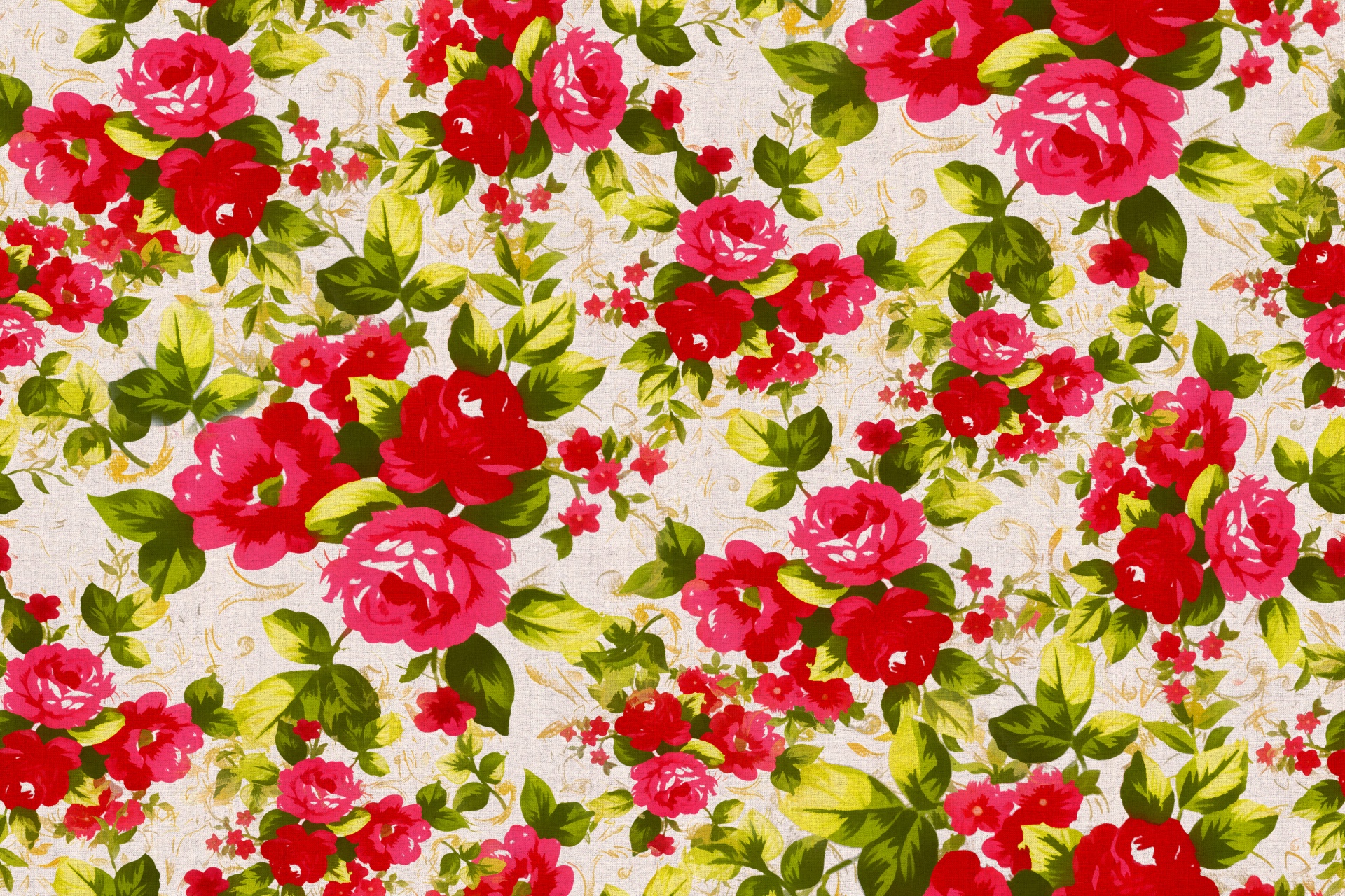 floral pattern design free photo