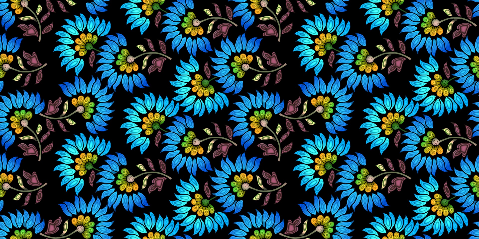 floral pattern design free photo