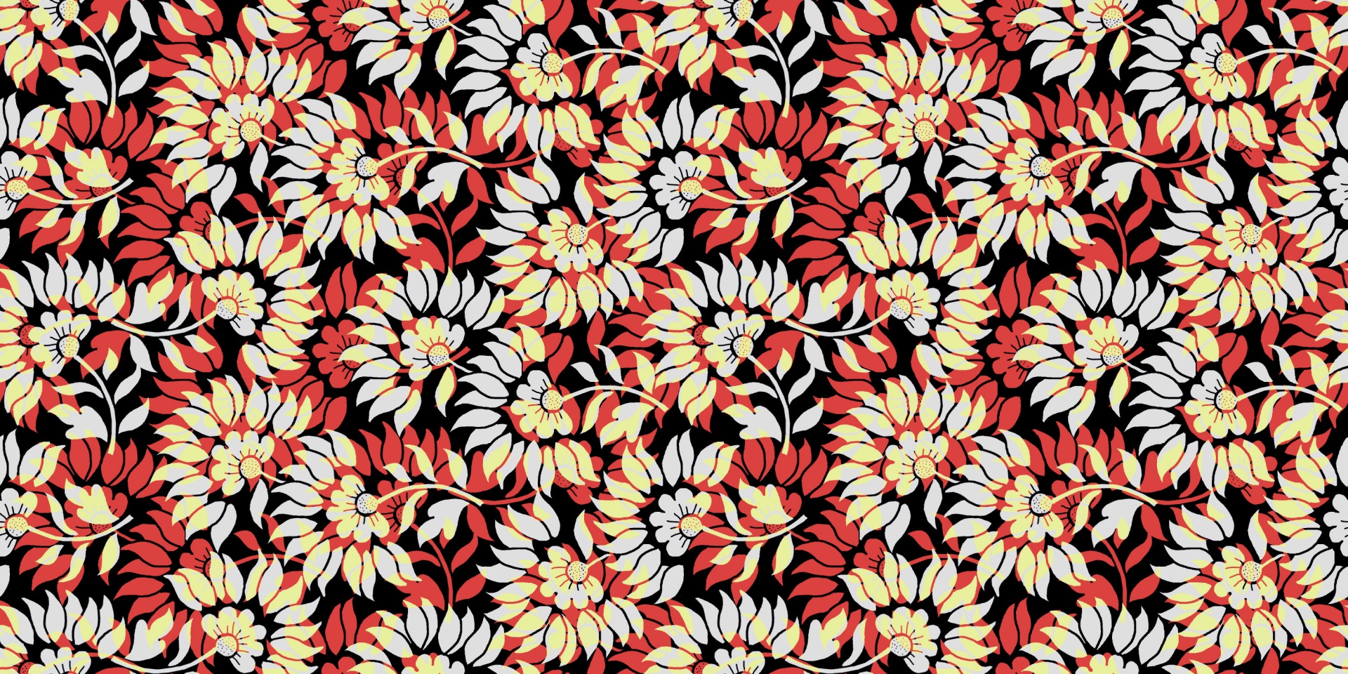 floral pattern design free photo