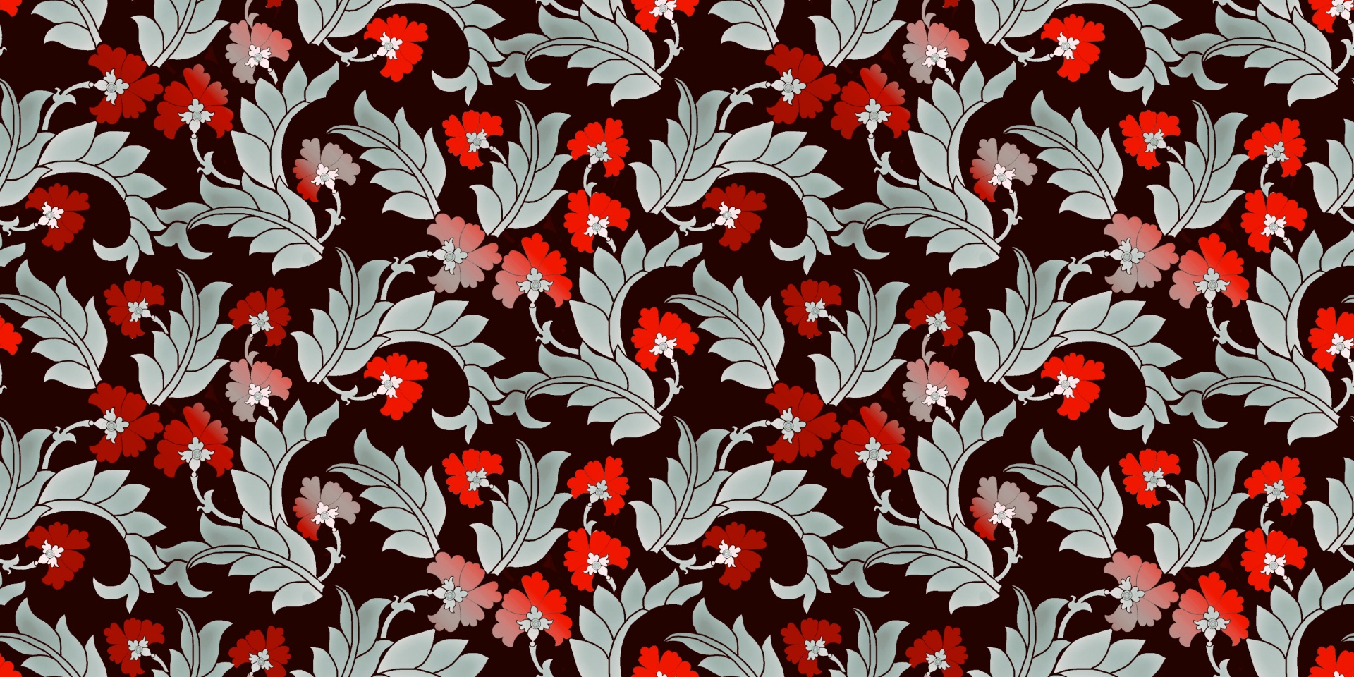 floral pattern design free photo