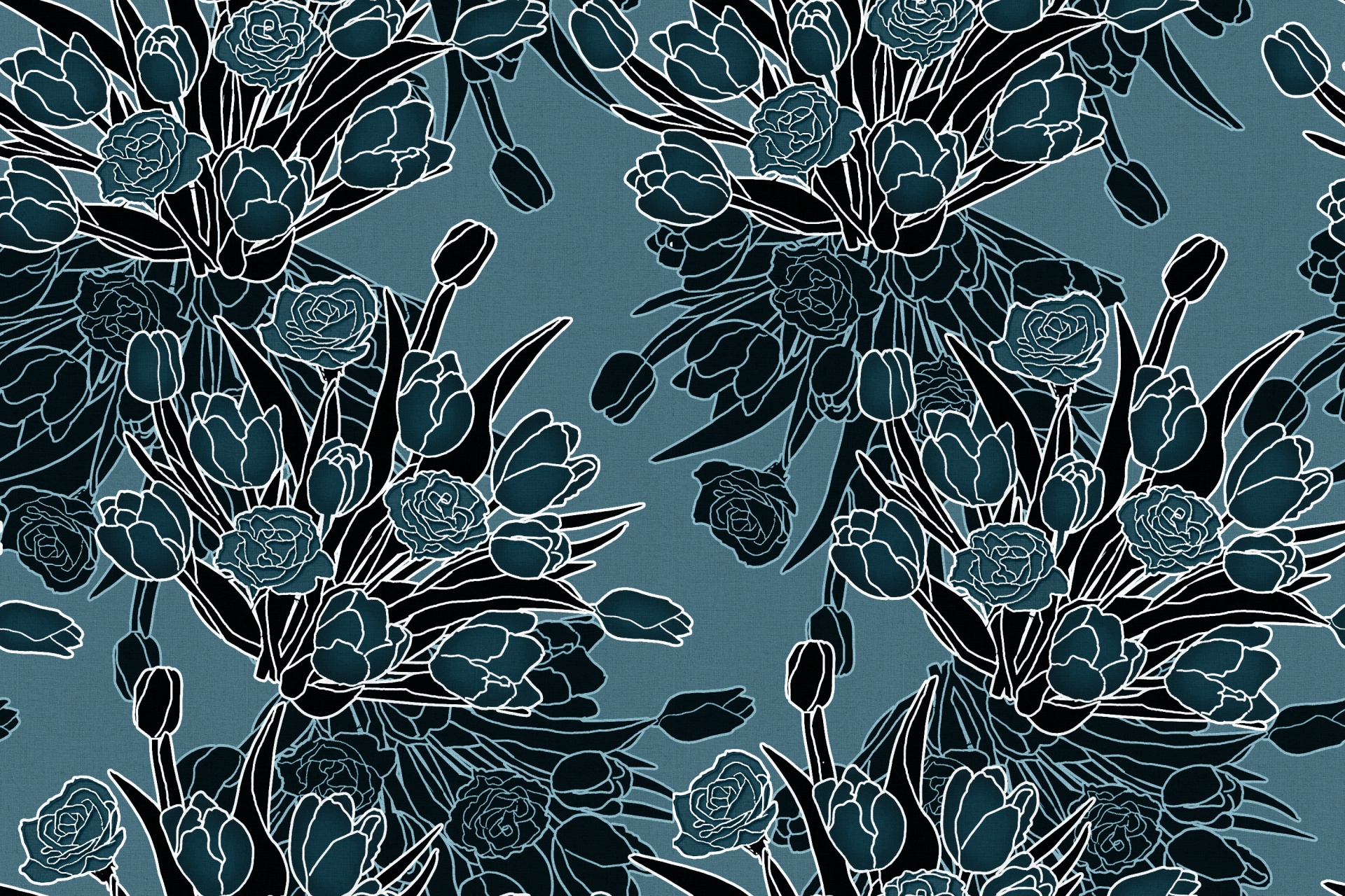 floral pattern design free photo