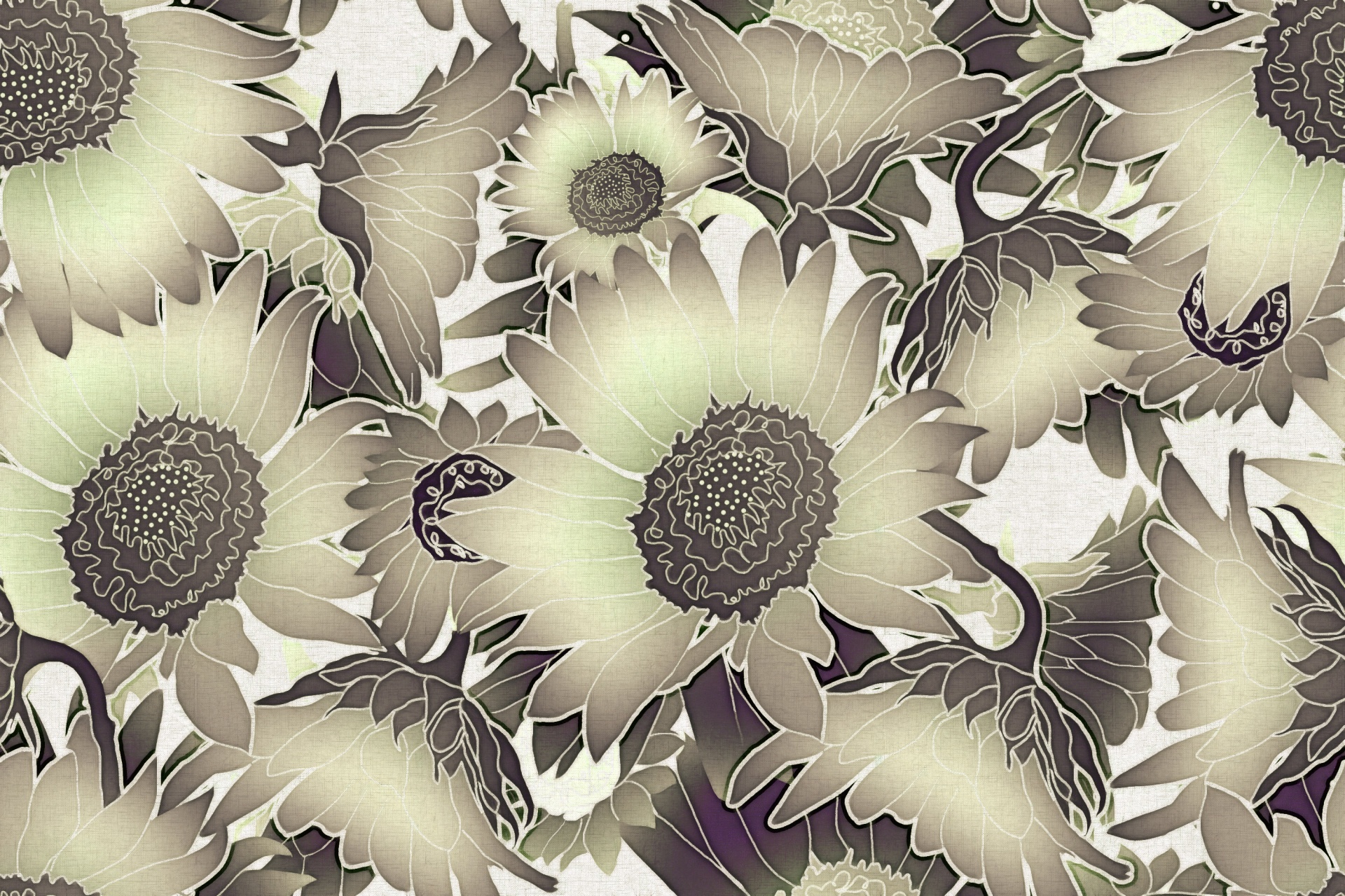 floral pattern design free photo