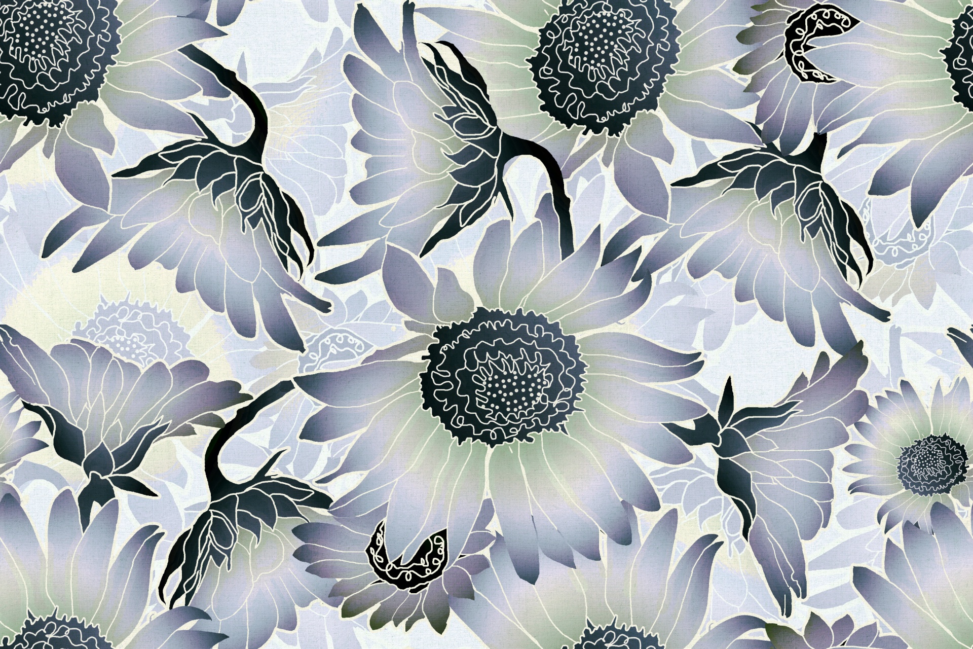 floral pattern design free photo