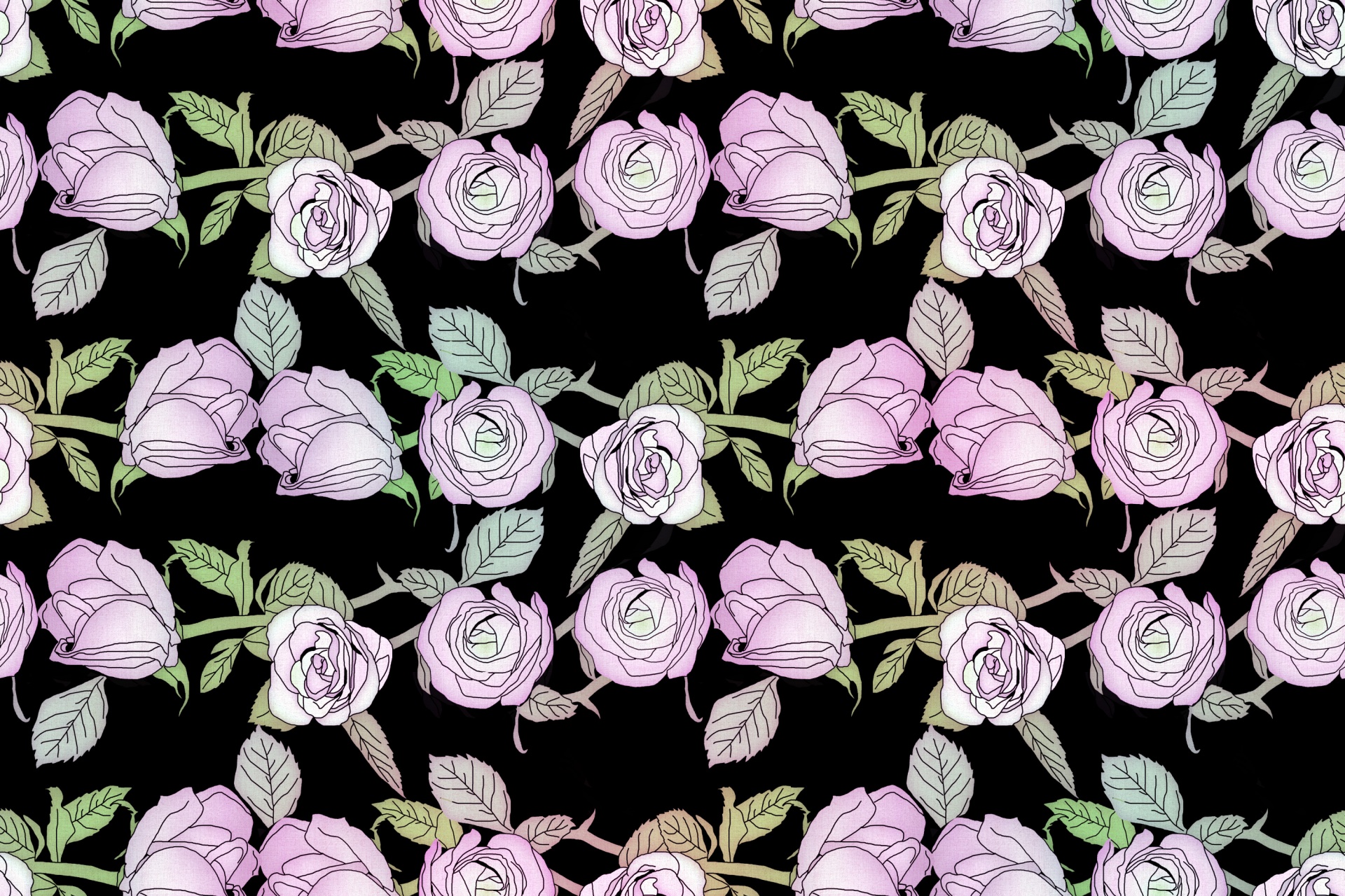 floral pattern design free photo