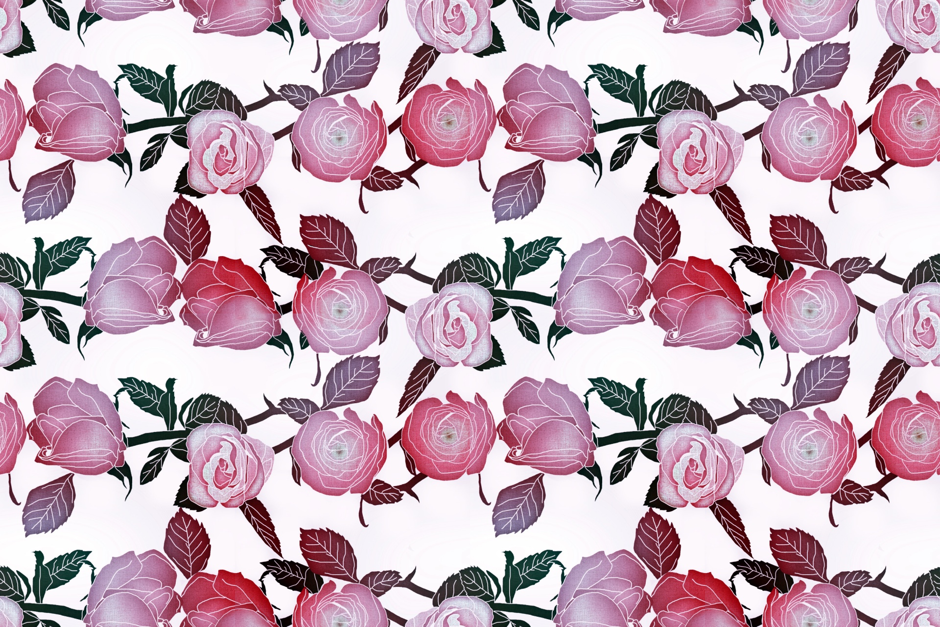 floral pattern design free photo