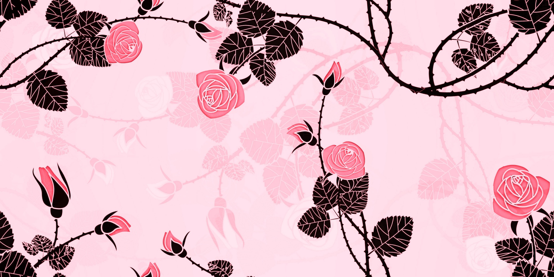 floral pattern design free photo