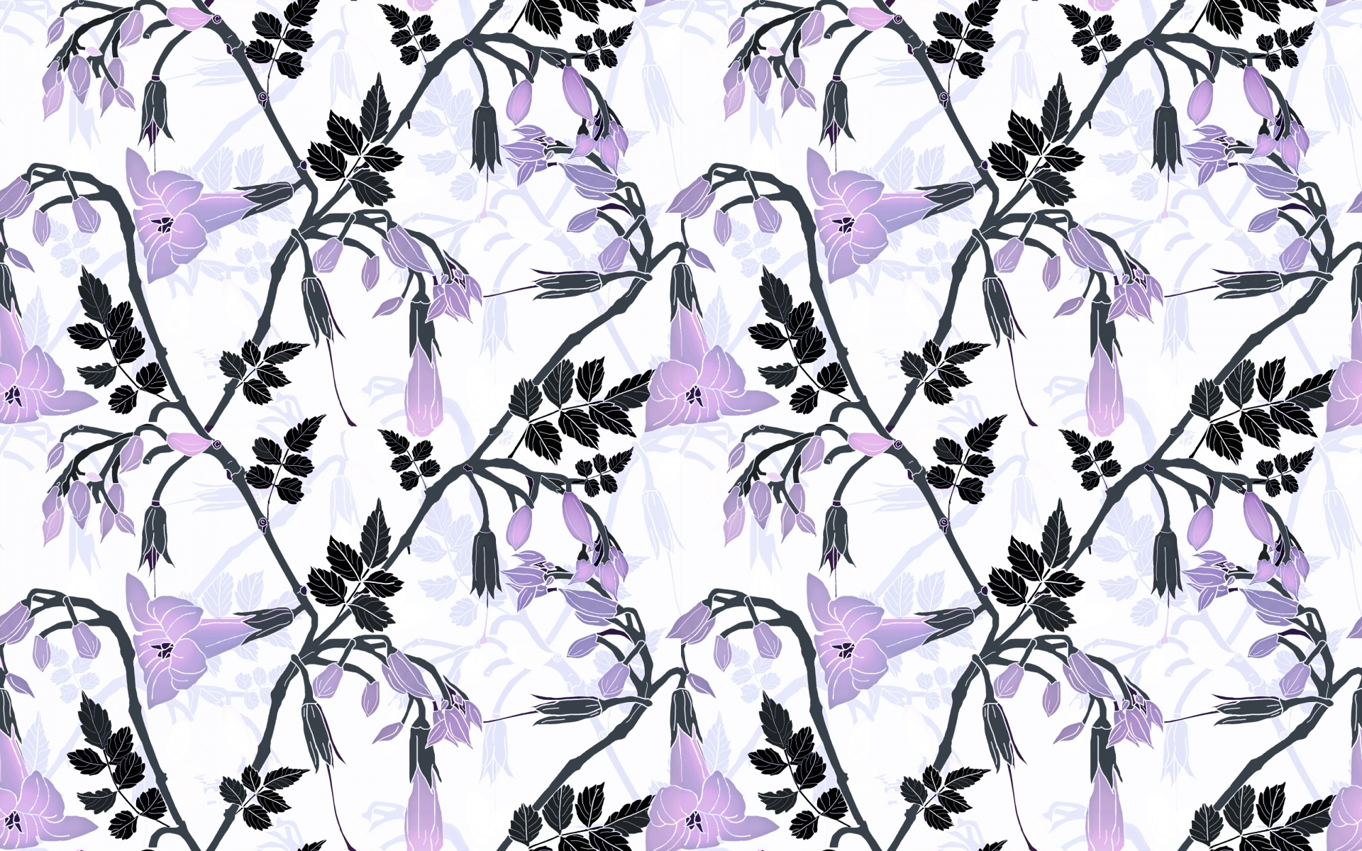 floral pattern design free photo