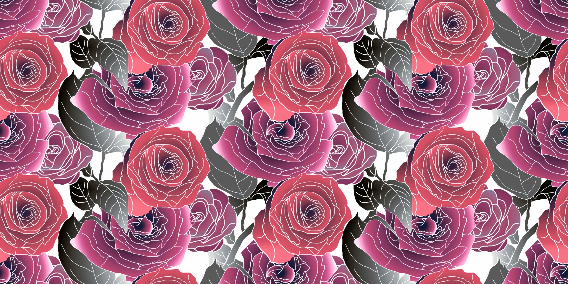 floral pattern design free photo