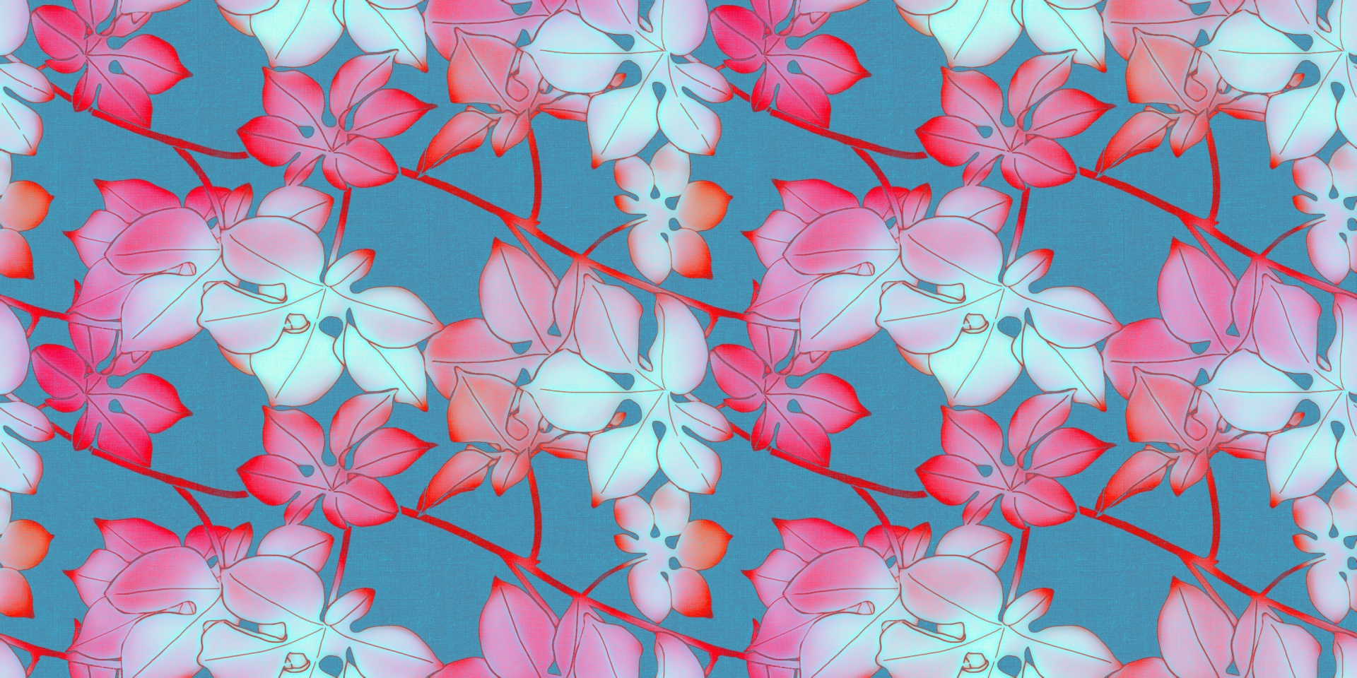 floral pattern design free photo