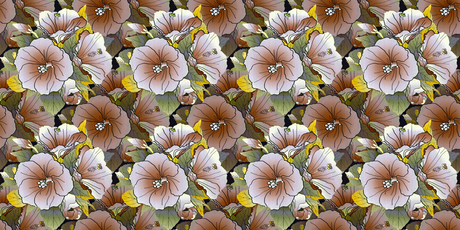 floral pattern design free photo