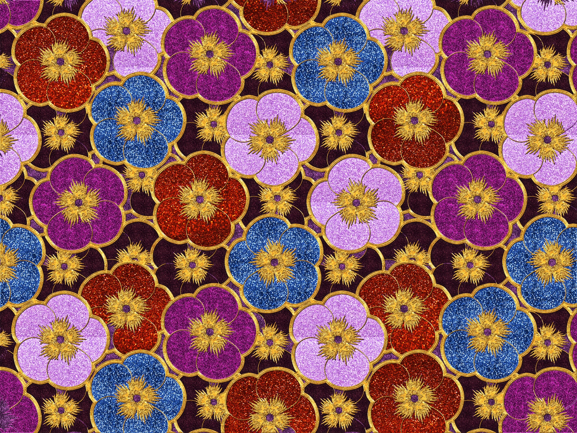 floral pattern design free photo