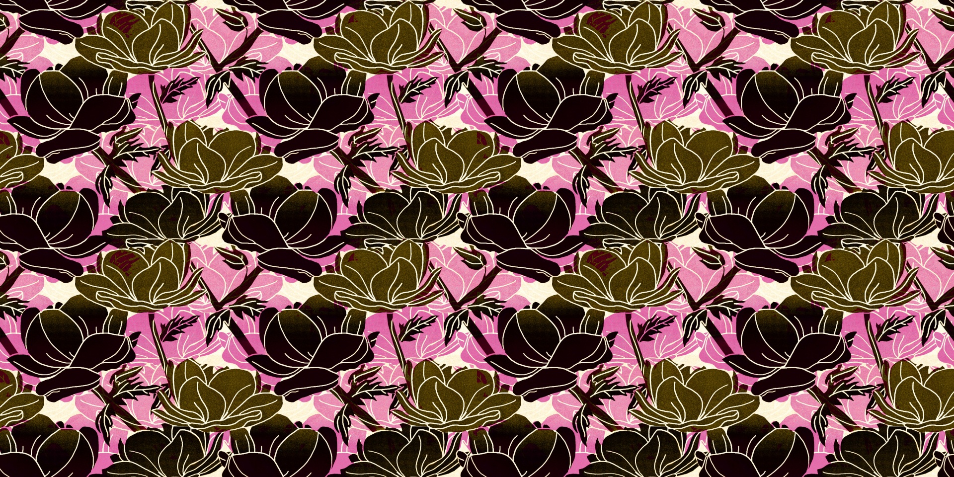 floral pattern design free photo