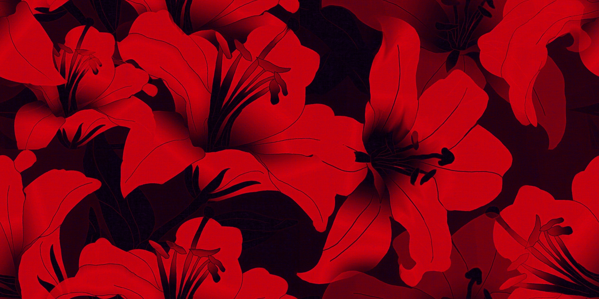 floral pattern design free photo