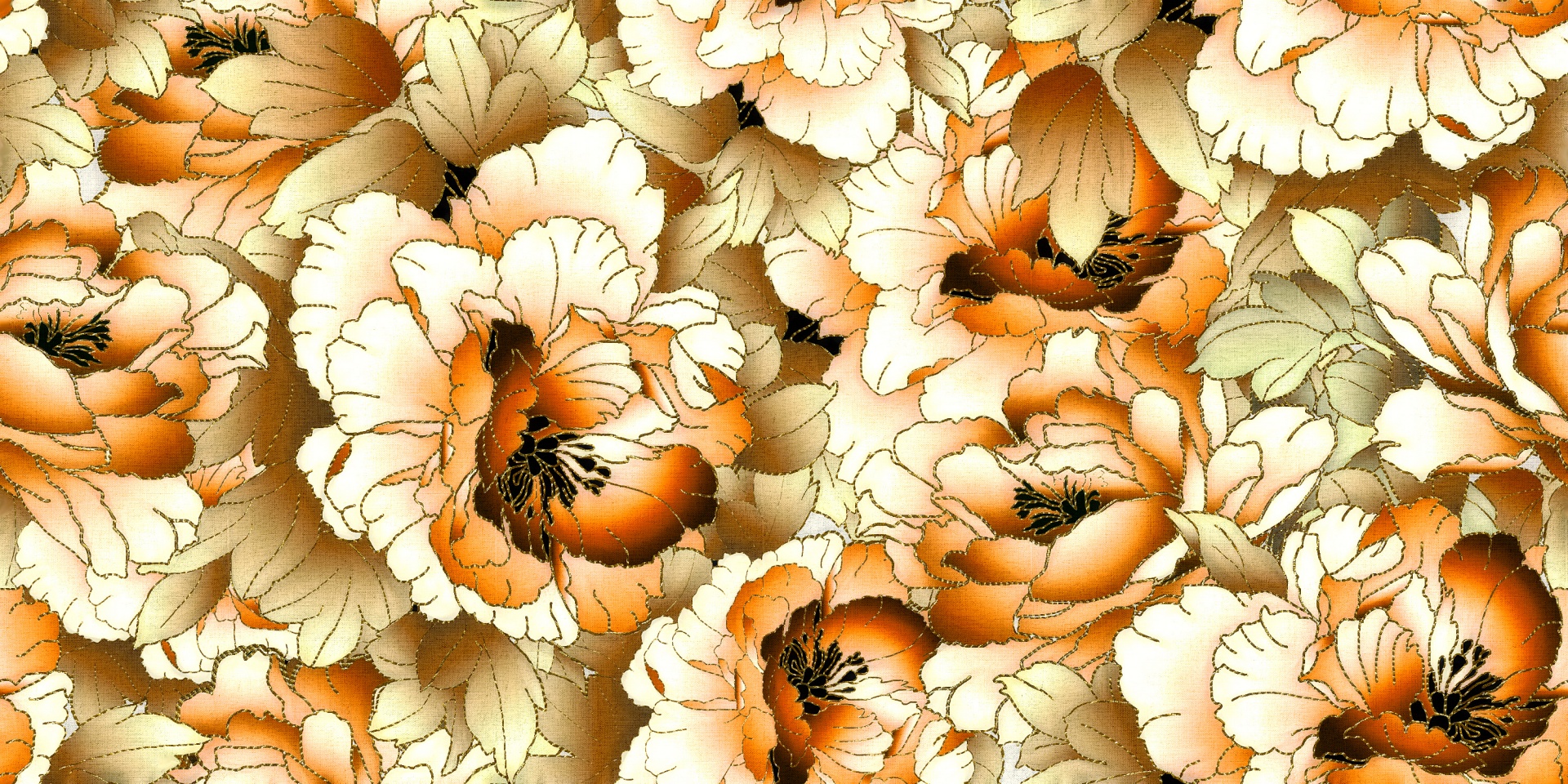 floral pattern design free photo