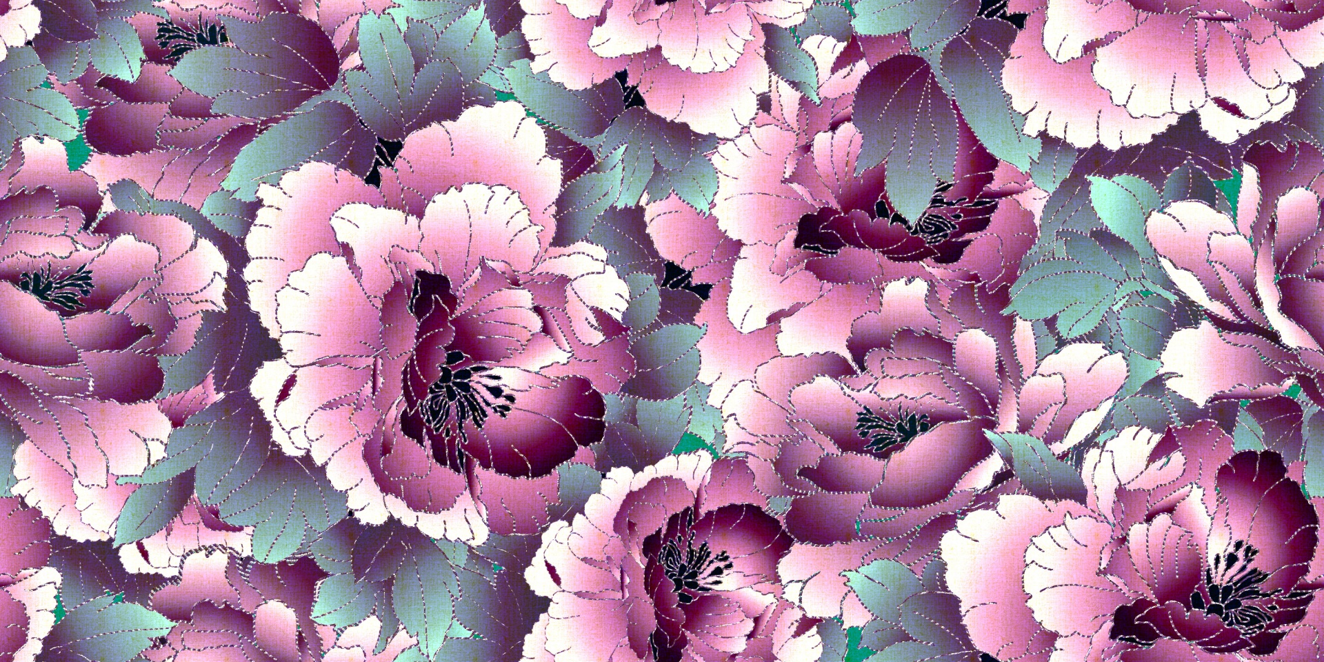 floral pattern design free photo