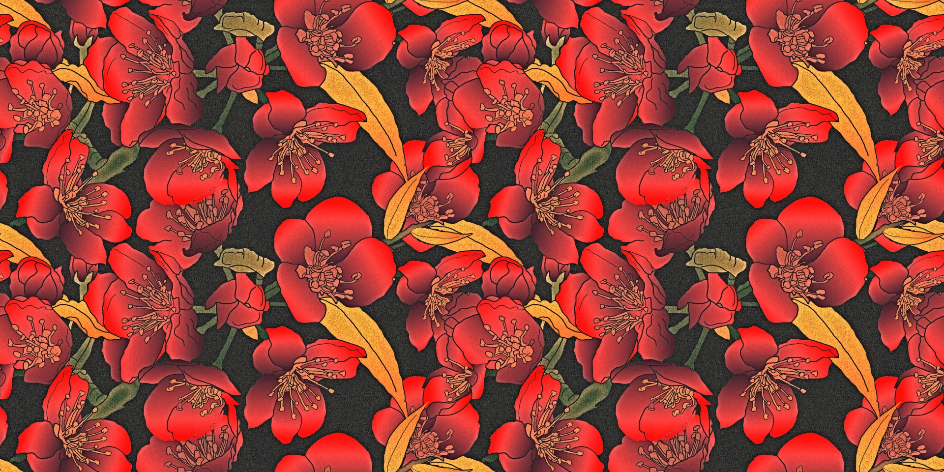 floral pattern design free photo