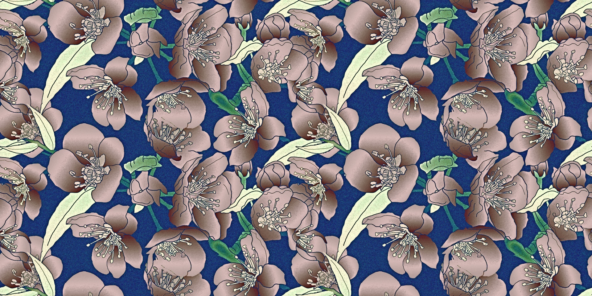 floral pattern design free photo