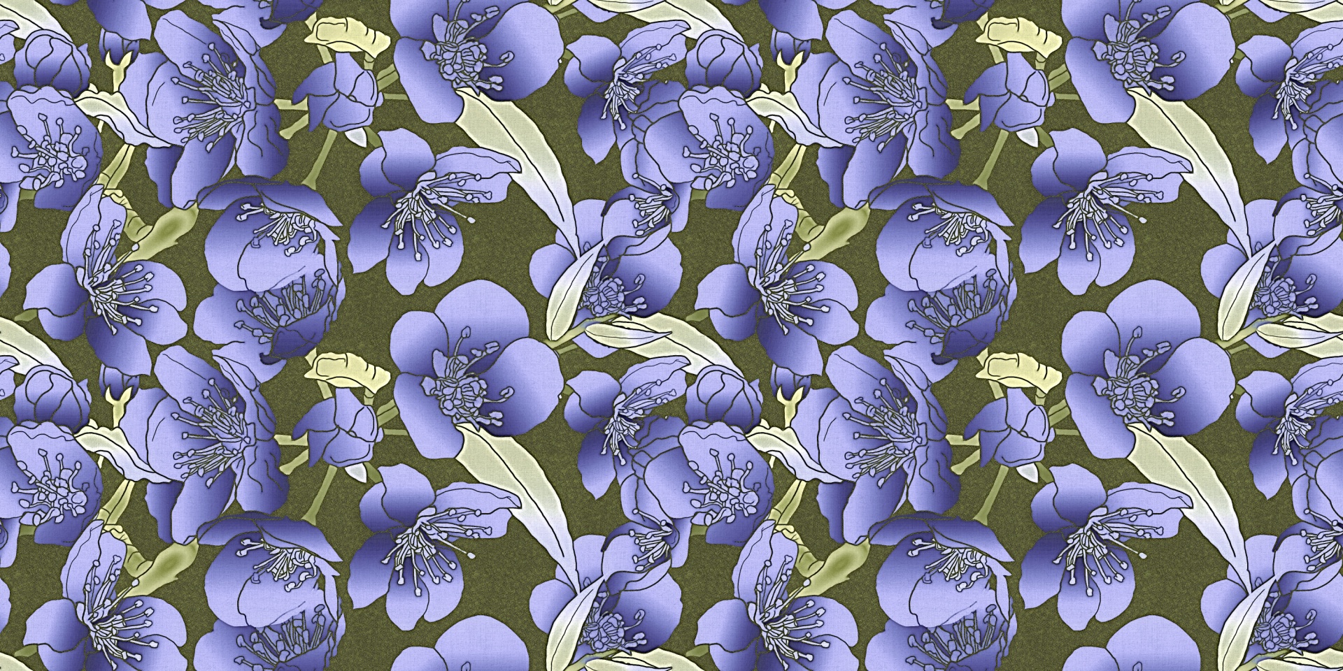 floral pattern design free photo