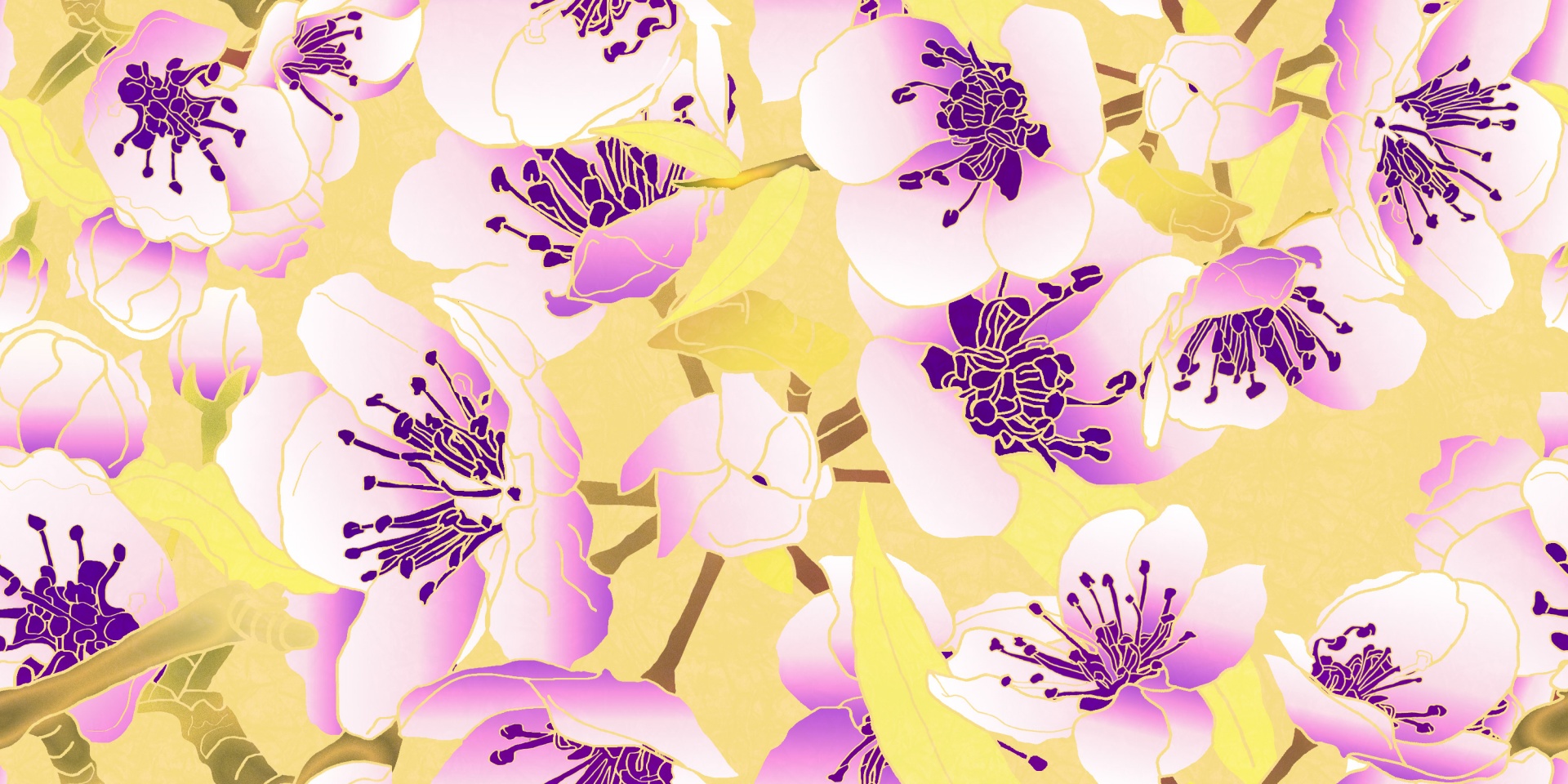 floral pattern design free photo