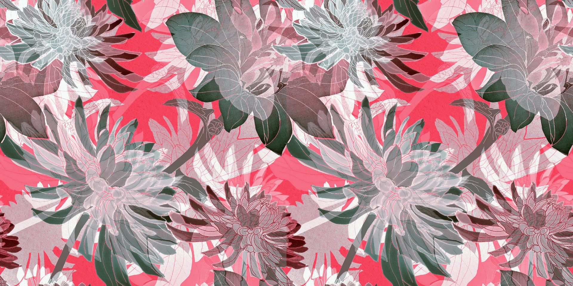 floral pattern design free photo