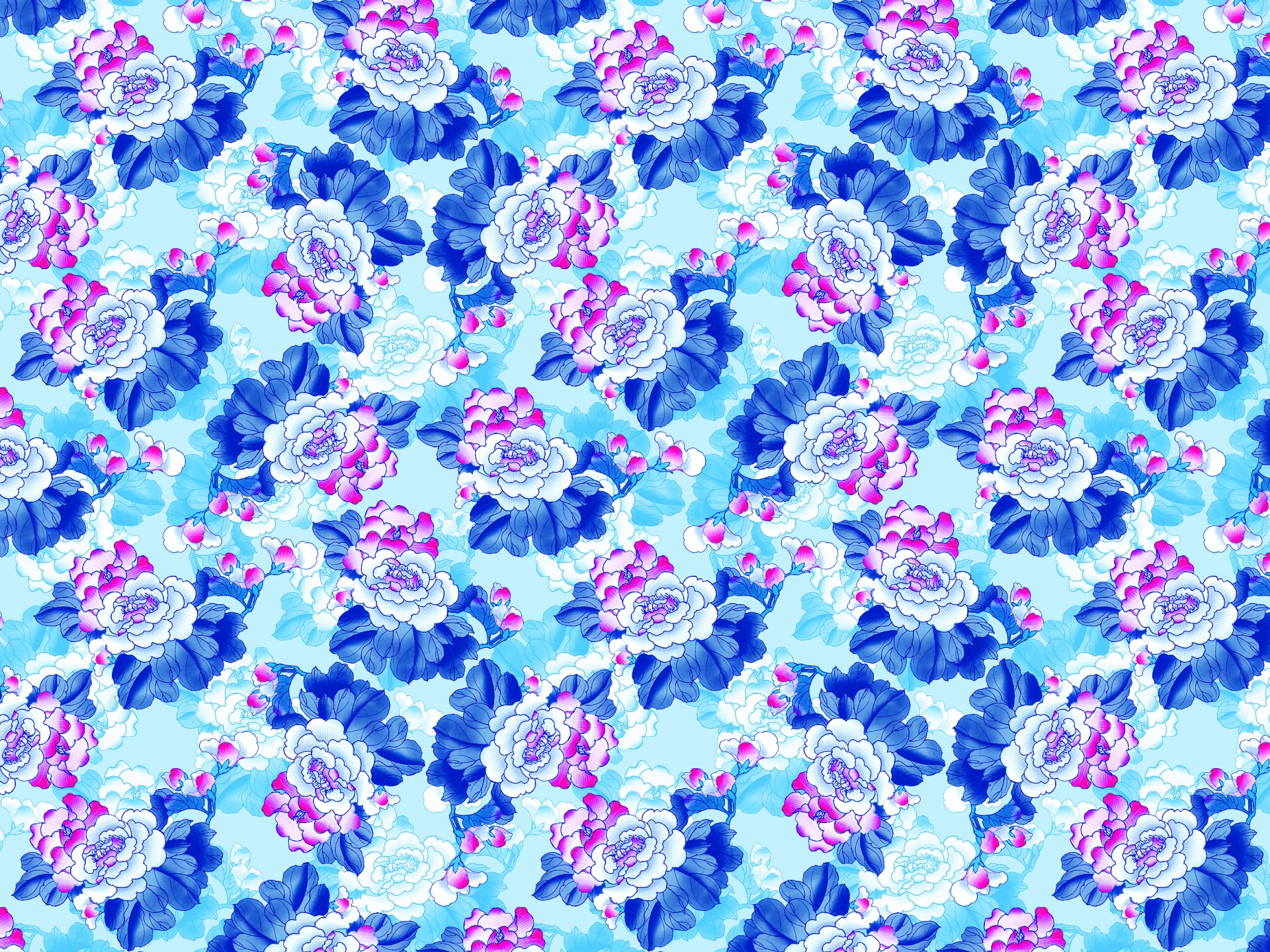 floral pattern design free photo