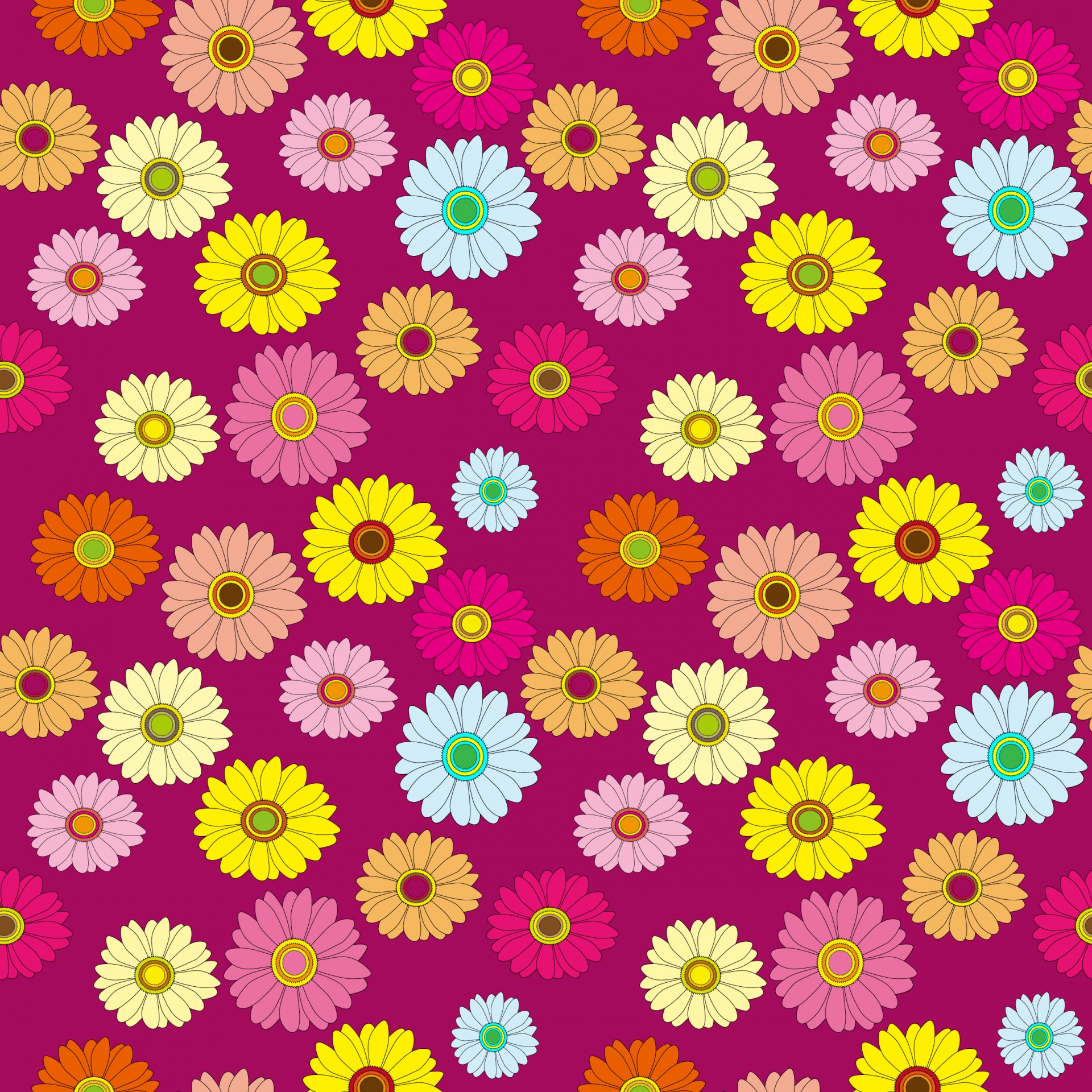 floral wallpaper paper free photo