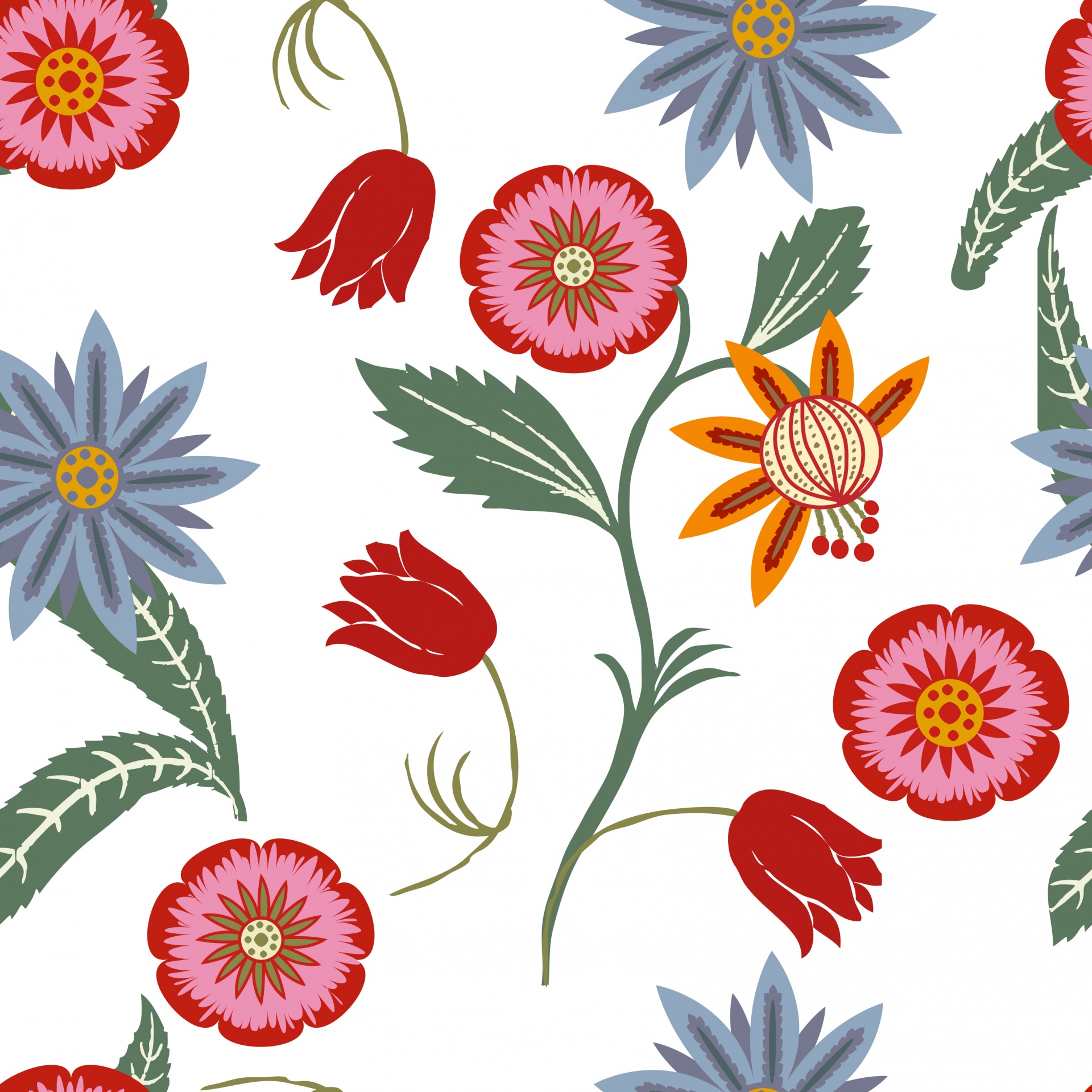 floral flowers background free photo