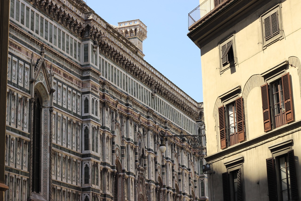 florence marble cathedral free photo