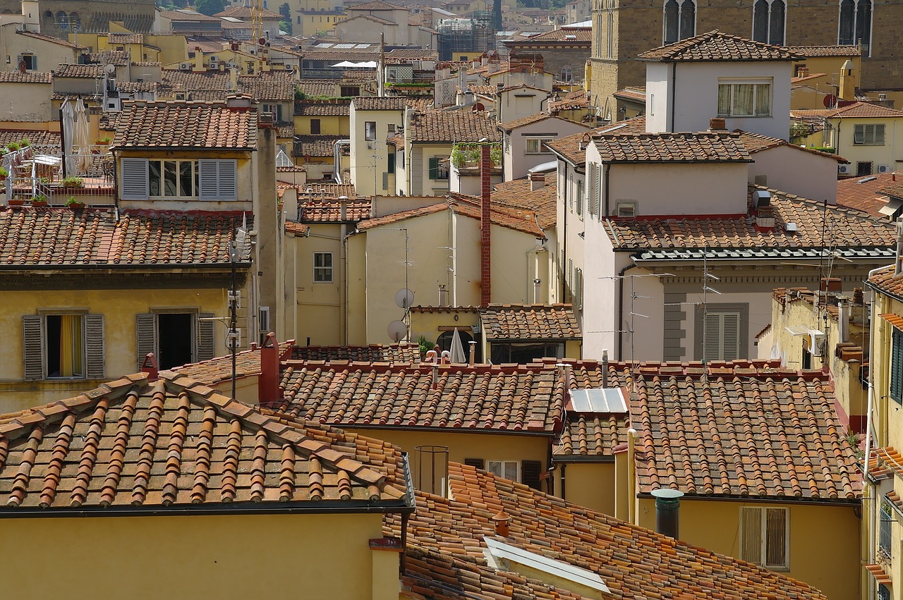 florence italy roof free photo