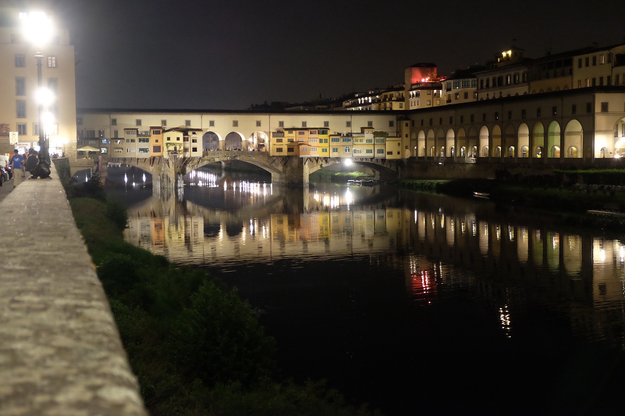 florence ponte vecchio tuscany free photo