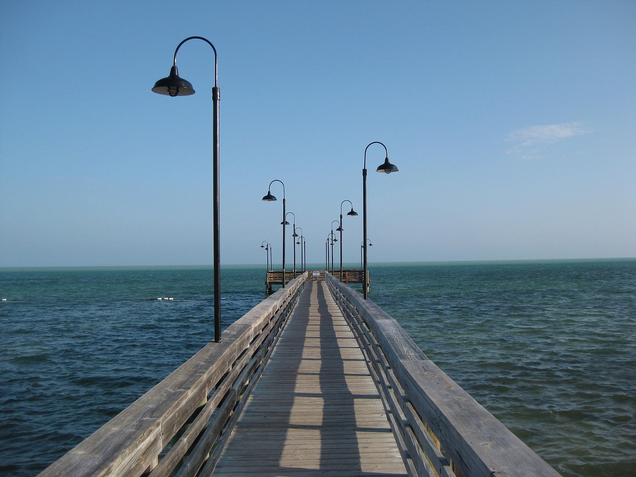 florida coast bridge free photo