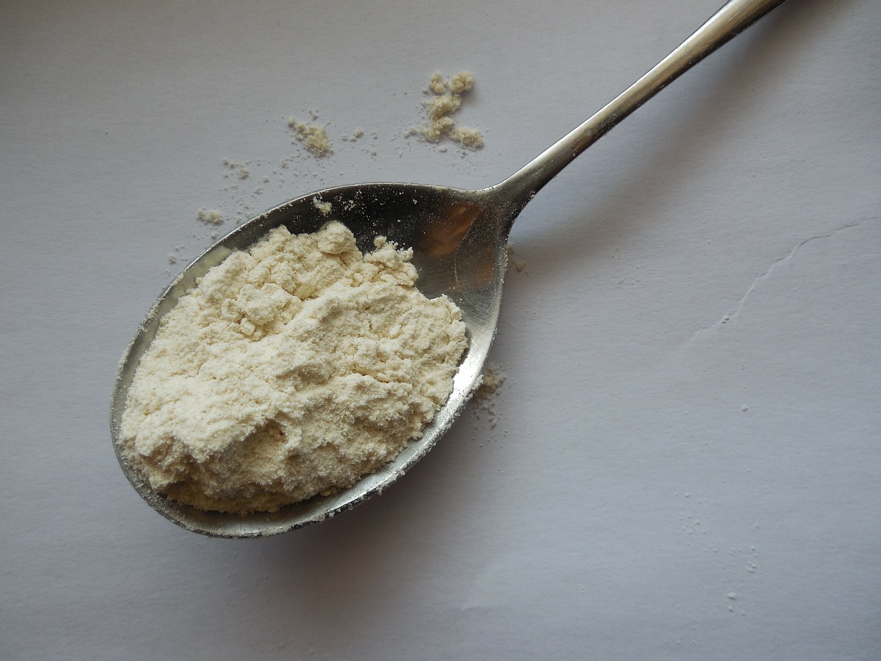flour spoon spoonful free photo