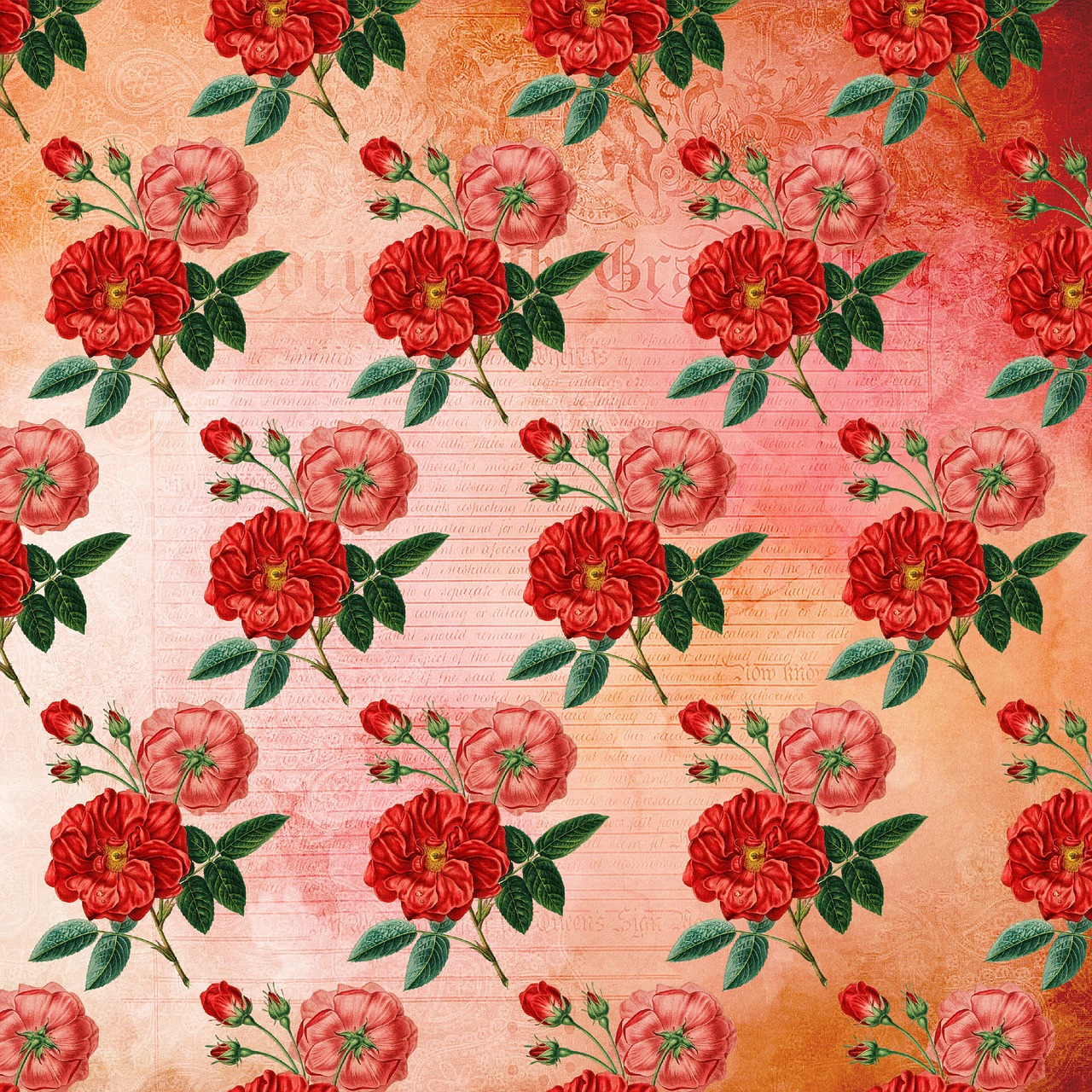 flowe pattern flower paper flower wallpaper free photo