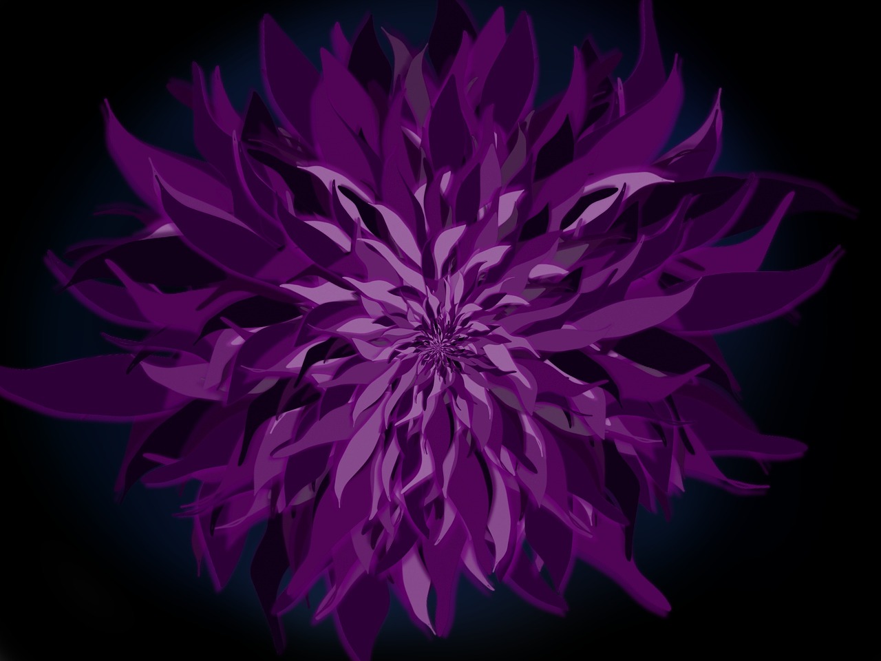 flower abstract purple free photo