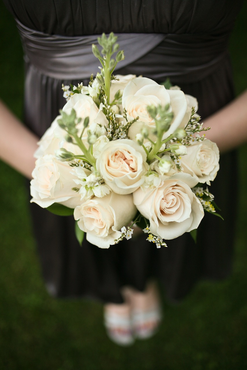 flower bouquet wedding free photo