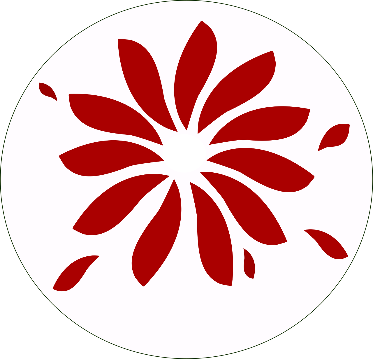 flower minimum logo almisu free photo