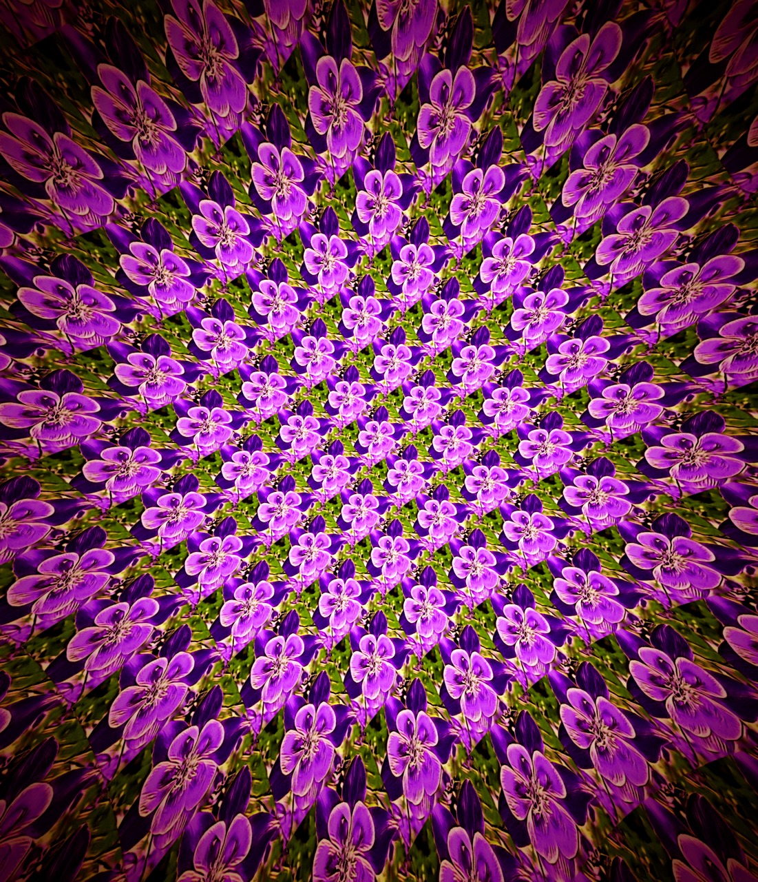 flower pattern purple free photo