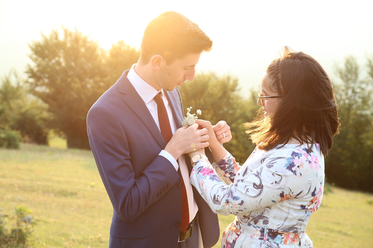 flower sun couple free photo